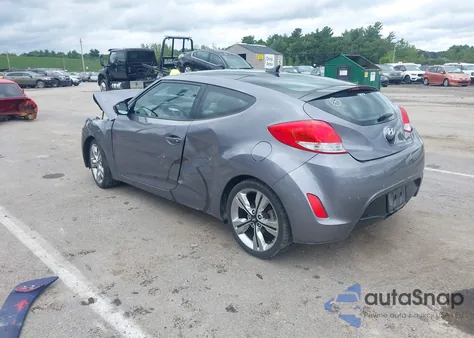 2016 Hyundai Veloster from USA, damaged, VIN KMHTC6AD1GU248362